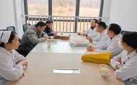 銅官區(qū)殘聯(lián)到我院調研康復上門工作