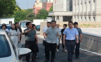 市政協(xié)一行調研公共衛(wèi)生臨床中心建設情況